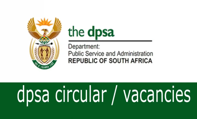 DPSA Circular 6 of 2025: Apply for Various Government Vacancies